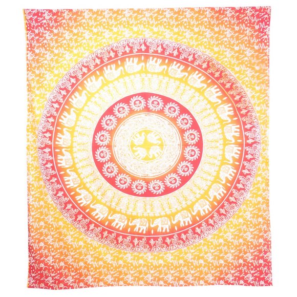 Oussum Cotton Tapestry Beach Blankets for Womens - Picture 2 of 3